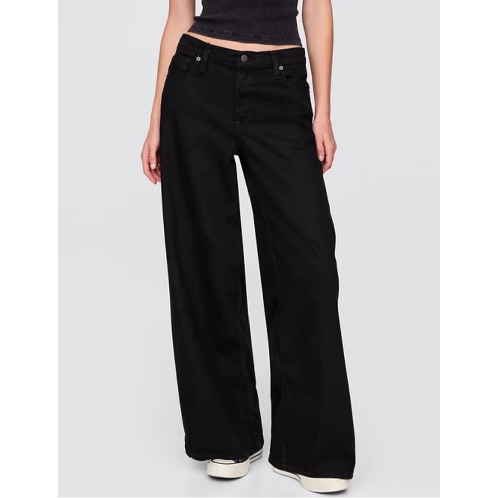 NWT Gap Mid Rise UltraSoft Baggy Jeans